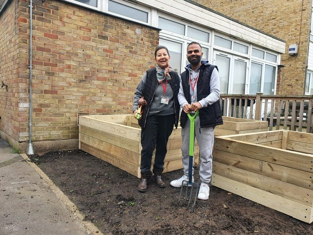 Hounslow Community Foodbox charity donation by Borras