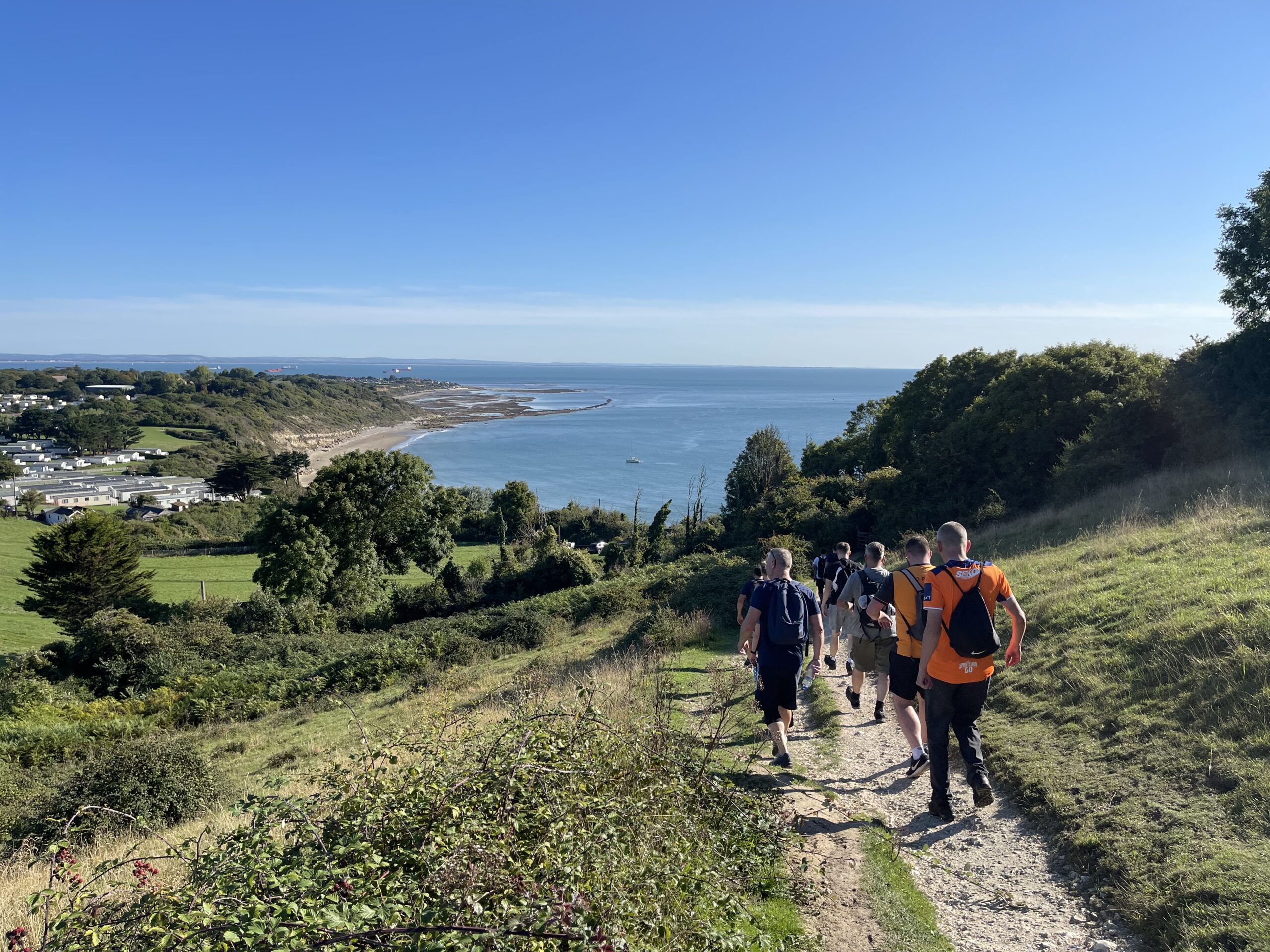 Sponsored walk by Borras staff